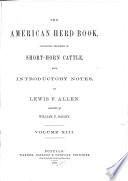 The American Herd Book