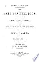 The American Shorthorn Herd Book