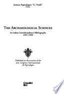 The Archaeological Sciences