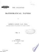 The Collected Mathematical Papers
