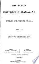 The Dublin University Magazine