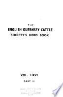 The English Guernsey Cattle Society's Herd Book