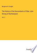 Libro The History of the Descendants of Elder John Strong of Northampton