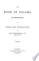 The Holy Bible: Book of Job, Psalms, Proverbs, Ecclesiastes, and Song of Solomon