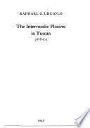 The intervocalic plosives in Tuscan (-P-T-C-)