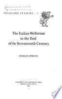 The Italian Wellerism to the End of the Seventeenth Century