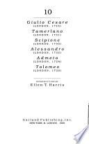 The Librettos of Handel's Operas