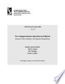 The Linkages Between Agriculture and Malaria: Issues for Policy, Research, and Capacity Strengthening