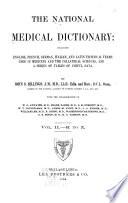 The National Medical Dictionary