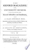The Oxford Magazine