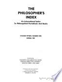 The Philosopher's Index