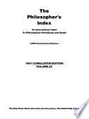 The Philosopher's Index