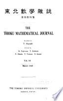 The Tôhoku Mathematical Journal