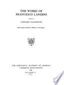 The Works of Francesco Landini