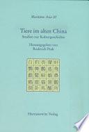 Tiere im alten China