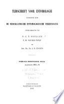 Tijdschrift voor entomologie