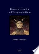 Tiranni e tirannide nel Trecento italiano