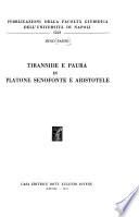 Tirannide e paura in Platone Senefonte e Aristotele
