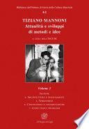Tiziano Mannoni. Attualità e sviluppi di metodi e idee. Volume 2