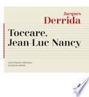Toccare, Jean-Luc Nancy
