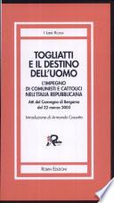Togliatti e il destino dell'uomo