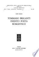 Tommaso Briganti inedito poeta romantico