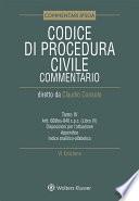 Tomo IV - Codice di procedura civile Commentato