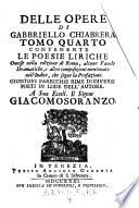 Tomo Quarto Contenente Le Poesie Liriche