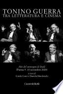 Tonino Guerra tra letteratura e cinema