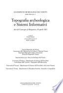 Topografia archeologica e sistemi informativi