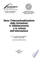 Towards internationalisation in library and information studies