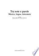 Tra note e parole