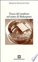 Tracce del moderno nel teatro di Shakespeare