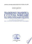 Tradizione umanistica e cultura nobiliare nell'opera di Belisario Acquaviva