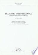 Tradurre dallo spagnolo