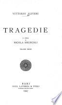 Tragedie, a cura di Nicola Bruscoli