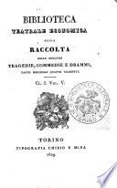 Tragedie del conte Vittorio Alfieri da Asti