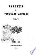 Tragedie di Vittorio Alfieri