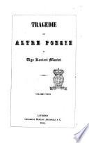 Tragedie ed altre poesie