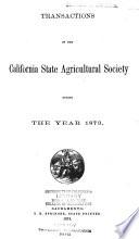Transactions of the California State Agricultural Society