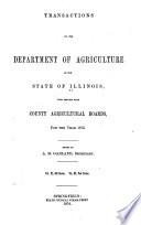 Transactions of the Illinois State Agricultural Society
