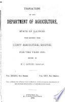 Transactions of the Illinois State Agricultural Society