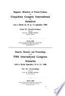 Transactions of the International Congress of Actuaries