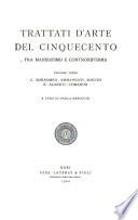 Trattati d'arte del Cinquecento