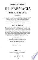 Trattato compiuto di Farmacia teorica e pratica ... Quarta edizione accresciuta. Prima traduzione italiana con aggiunte di G. B. Sembenini