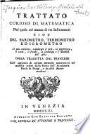 Trattato Curioso Di Matematica