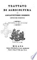 Trattato d'agricoltura. 2. ed