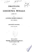 Trattato della coscienza morale libri 3