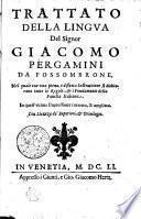 Trattato della lingua