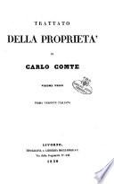 Trattato della proprietà